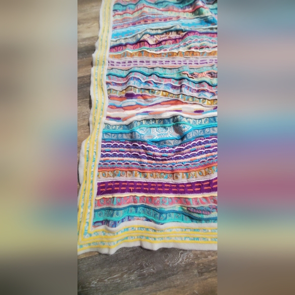 COOGI CASA Australia wool blanket multicolored - Picture 8 of 10